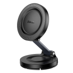 Hoco Folding Magnetic Ring Car Holder for Dashboard H61 - Black